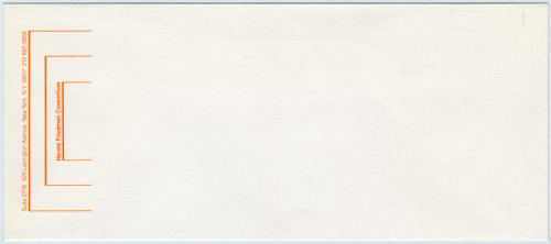 MUO-060295/02: Harold Friedman Consortium: poštanska omotnica