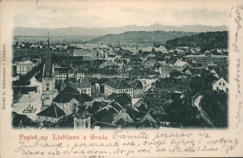 MUO-008745/1175: Slovenija - Ljubljana; Panorama: razglednica