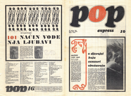 MUO-059824: Pop express br. 10: časopis