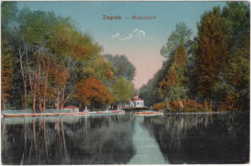 MUO-032523: Zagreb - Iz Maksimira: razglednica