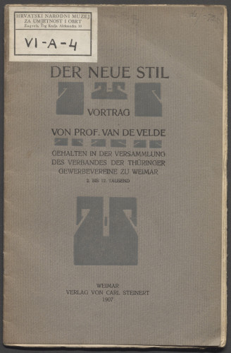 LIB-000112: Der neue Stil