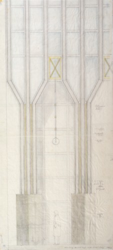 MUO-032249/01: Rekonstrukcija elemenata vanjske rasvjete kompleksa "Cibona": arhitektonski crtež