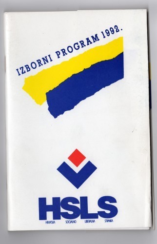 MUO-024810/01: HSLS IZBORNI PROGRAM 1992.: brošura