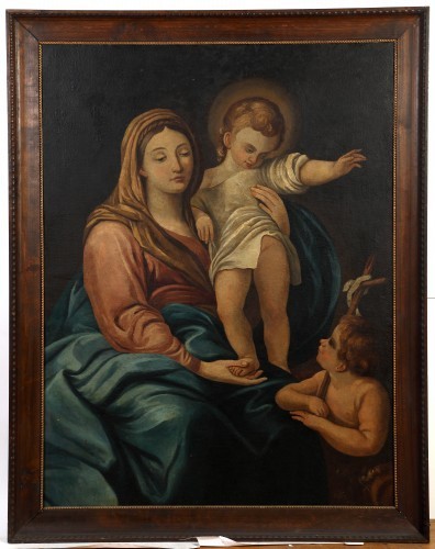 MUO-004656: Bogorodica s Isusom i Sv. Ivanom: slika