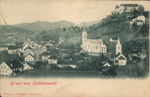 MUO-038162: Lichtenwald: razglednica