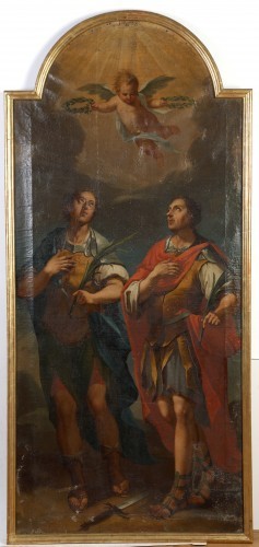 MUO-000071: Sv. Ivan i Pavao: slika